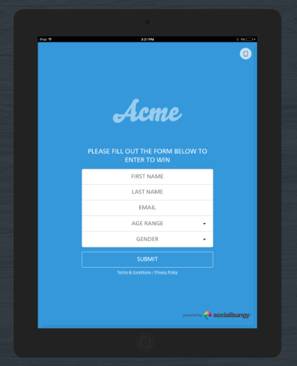 screenshot of Social Bungy